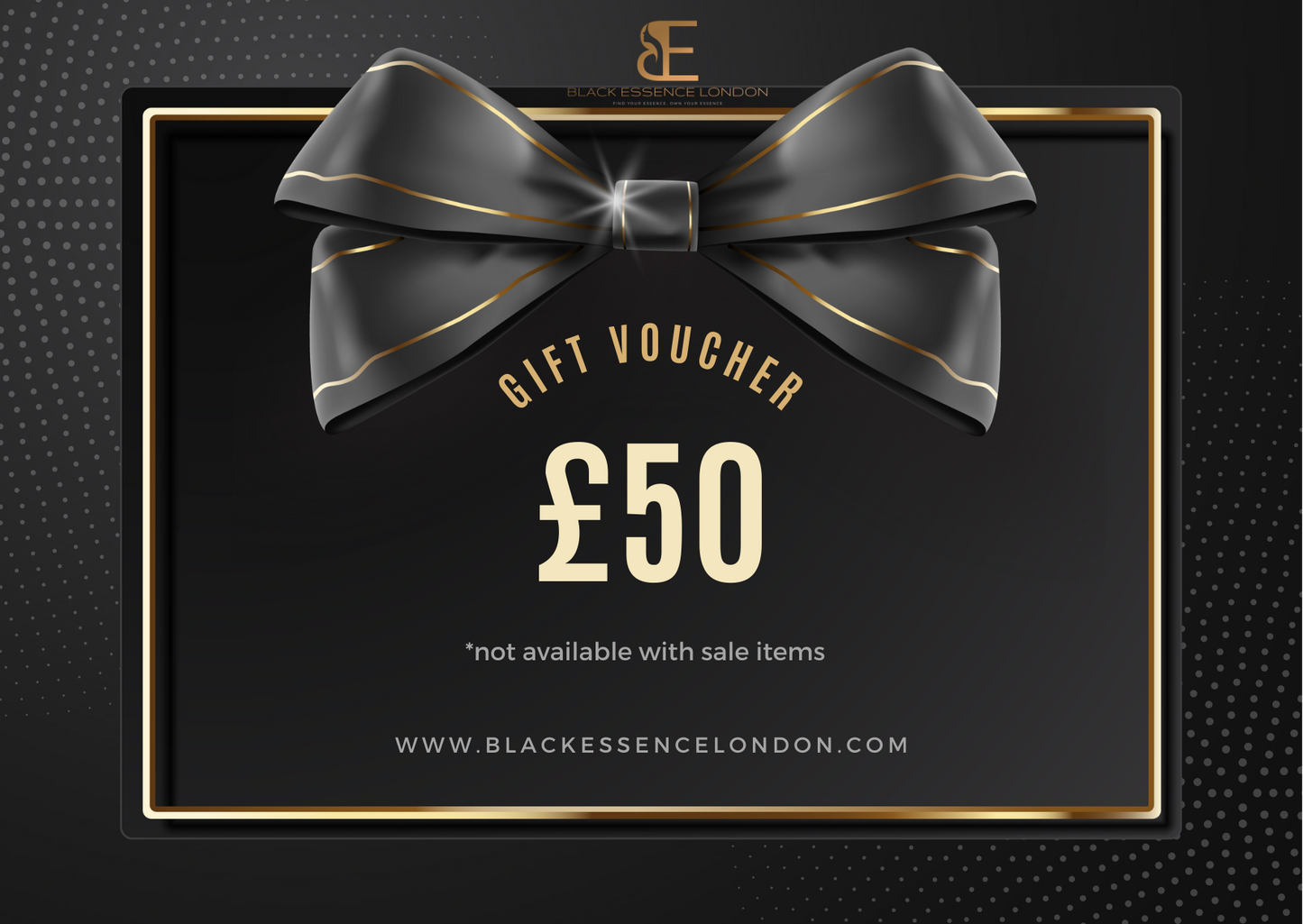 Black Essence London Gift Voucher